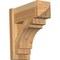 Ekena Millwork Merced Rough Sawn Arts and Crafts Outlooker, Western Red Cedar, 8"W x 20"D x 20"H OUT08X20X20MRC03RWR - alternate 1
